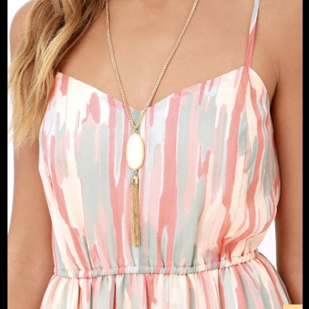 Jack | Hildy Peach Maxi Dress - Picture 3 of 12